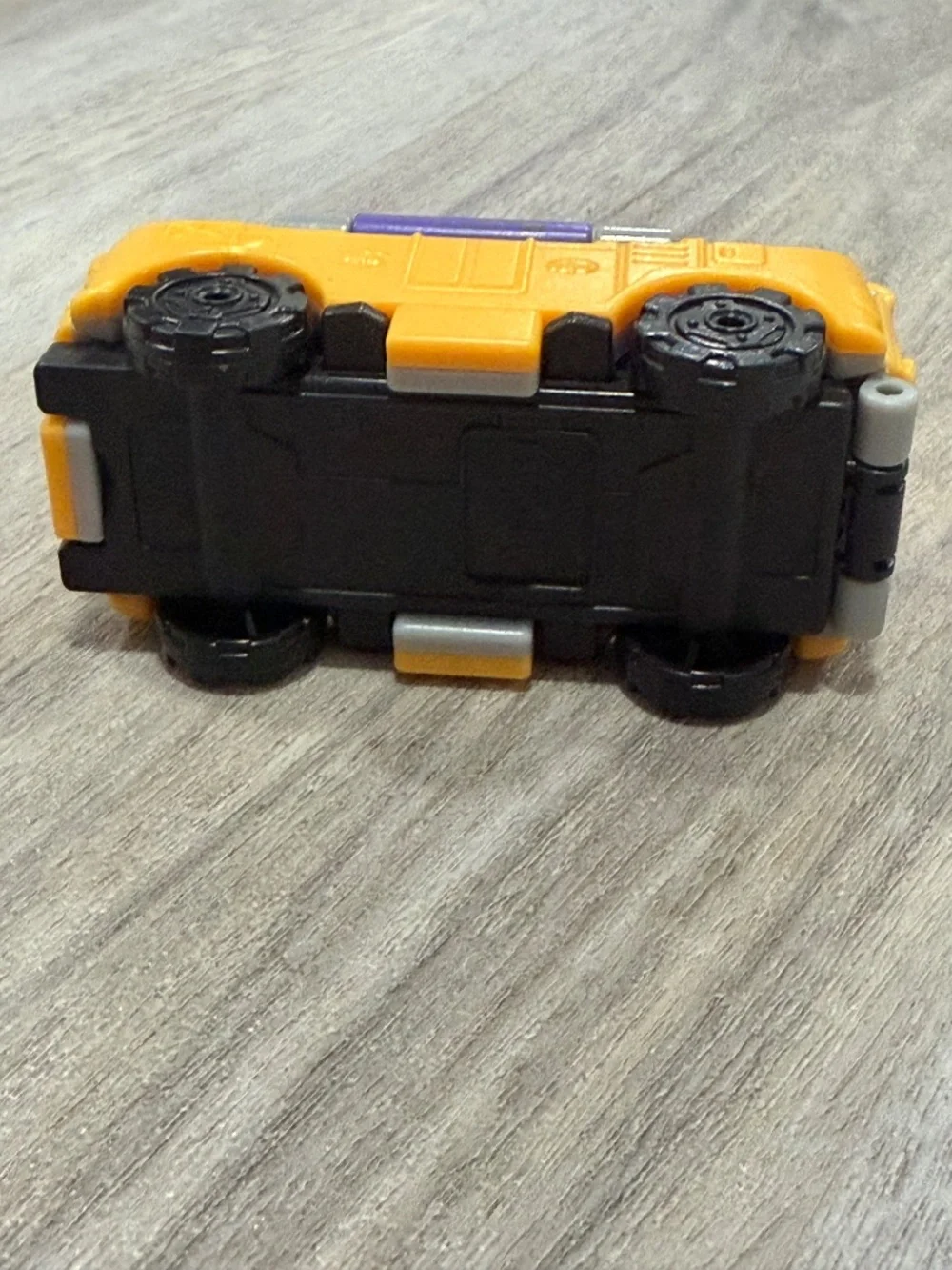 TransRacers 2-in-1 Flip Transforming Double Decker Bus Toy Vehicle